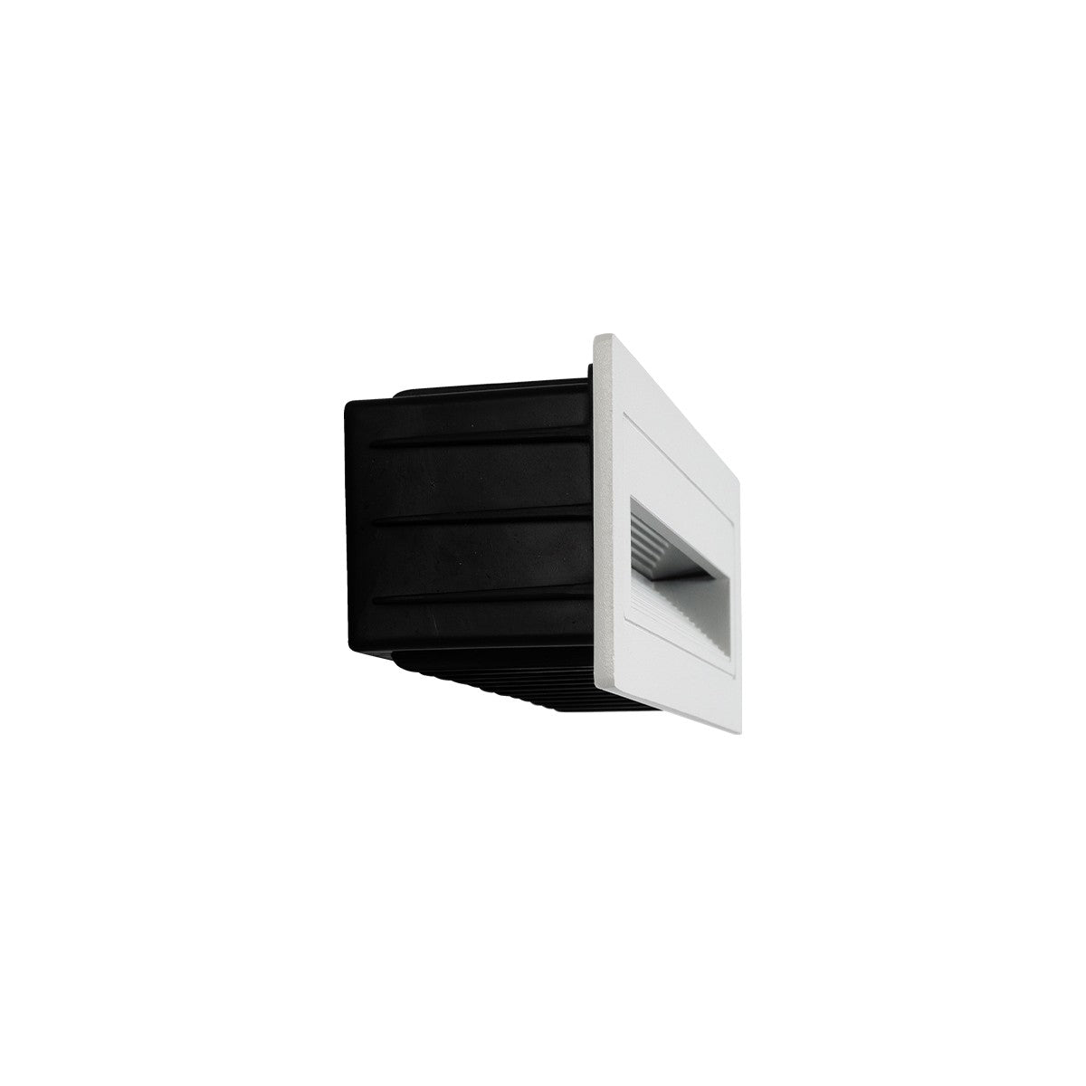 kelvo® STEPART KLV-101-0088 Μοντέρνο Χωνευτό Φωτιστικό Σκαλοπατιού - Διαδρόμου LED 6W 750lm 45° AC 220-240V Αδιάβροχο IP65 Θερμό Λευκό 2700K - Lumileds SMD Chip & TÜV SÜD Driver - Λευκό Ματ - Μ21 x Π5.5 x Υ6.5cm / Q20.3 x 5.6cm - 5 Χρόνια Εγγύηση - ledmania.gr