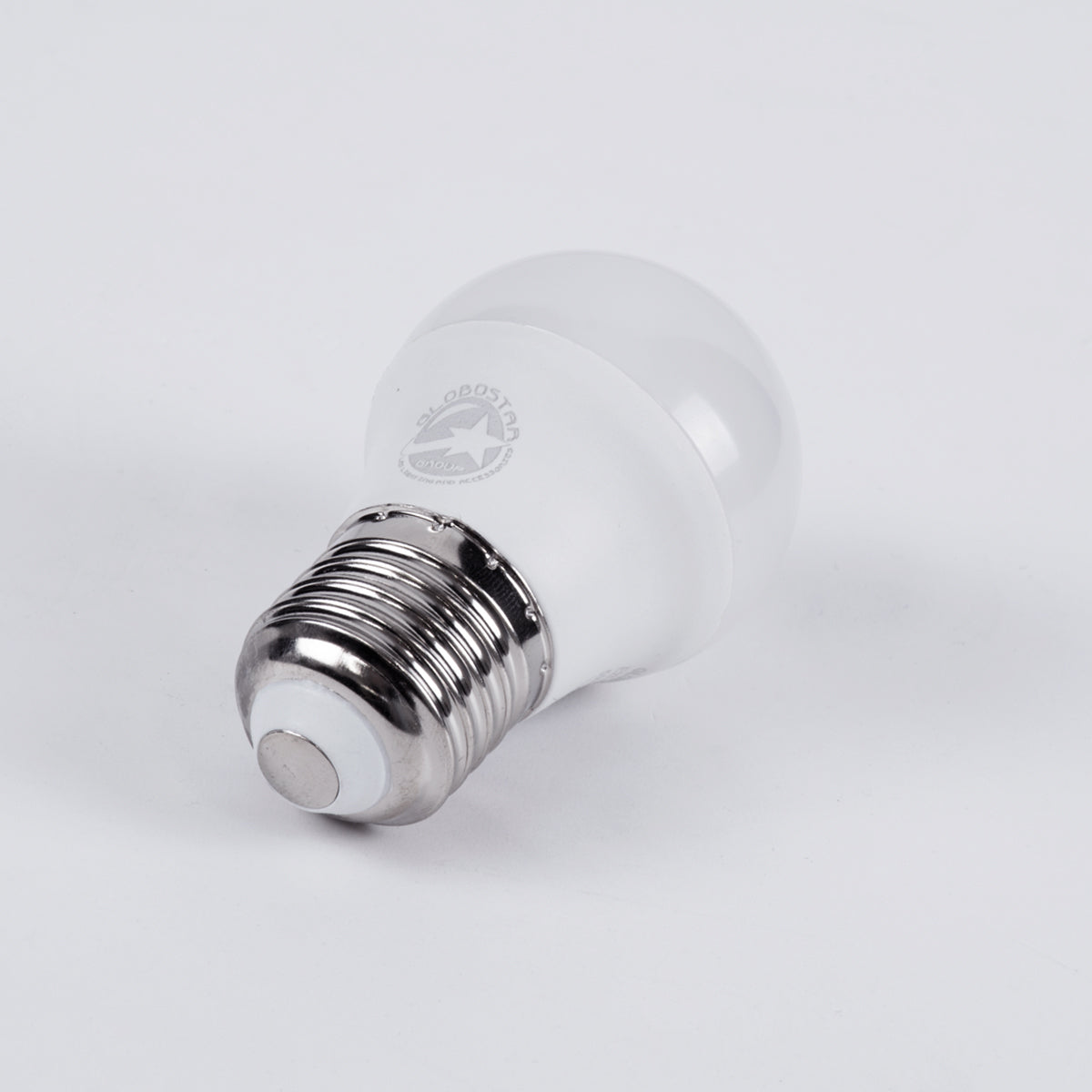 GloboStar® 60021 Λάμπα LED E27 G45 Γλομπάκι 6W 600lm 260° AC 220-240V IP20 Φ4.5 x Υ7.8cm Ψυχρό Λευκό 6000K - 3 Years Warranty - ledmania.gr