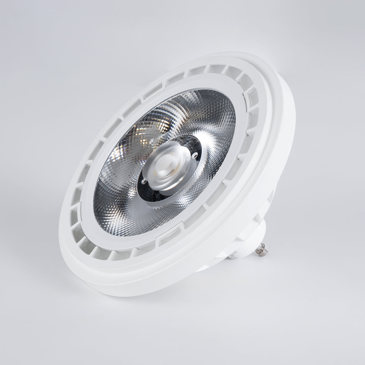 GloboStar® 60132 Σποτ LED GU10 AR111 15W 1500lm 12° AC 220-240V IP20 Φ11 x Υ6.6cm Ψυχρό Λευκό 6000K Dimmable - 3 Χρόνια Εγγύηση - ledmania.gr