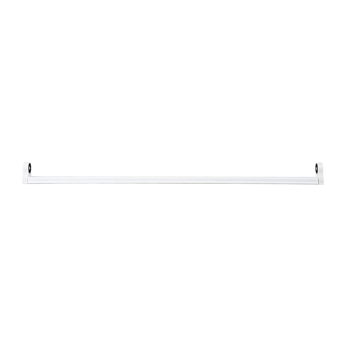 GloboStar® TUBATO 60147 Μεταλλικό Σκαφάκι για 1 x Λάμπα 60CM T8 G13 LED AC 220-240V IP20 Μ60 x Π3.4 x Υ4.3cm - 5 Χρόνια Εγγύηση - ledmania.gr