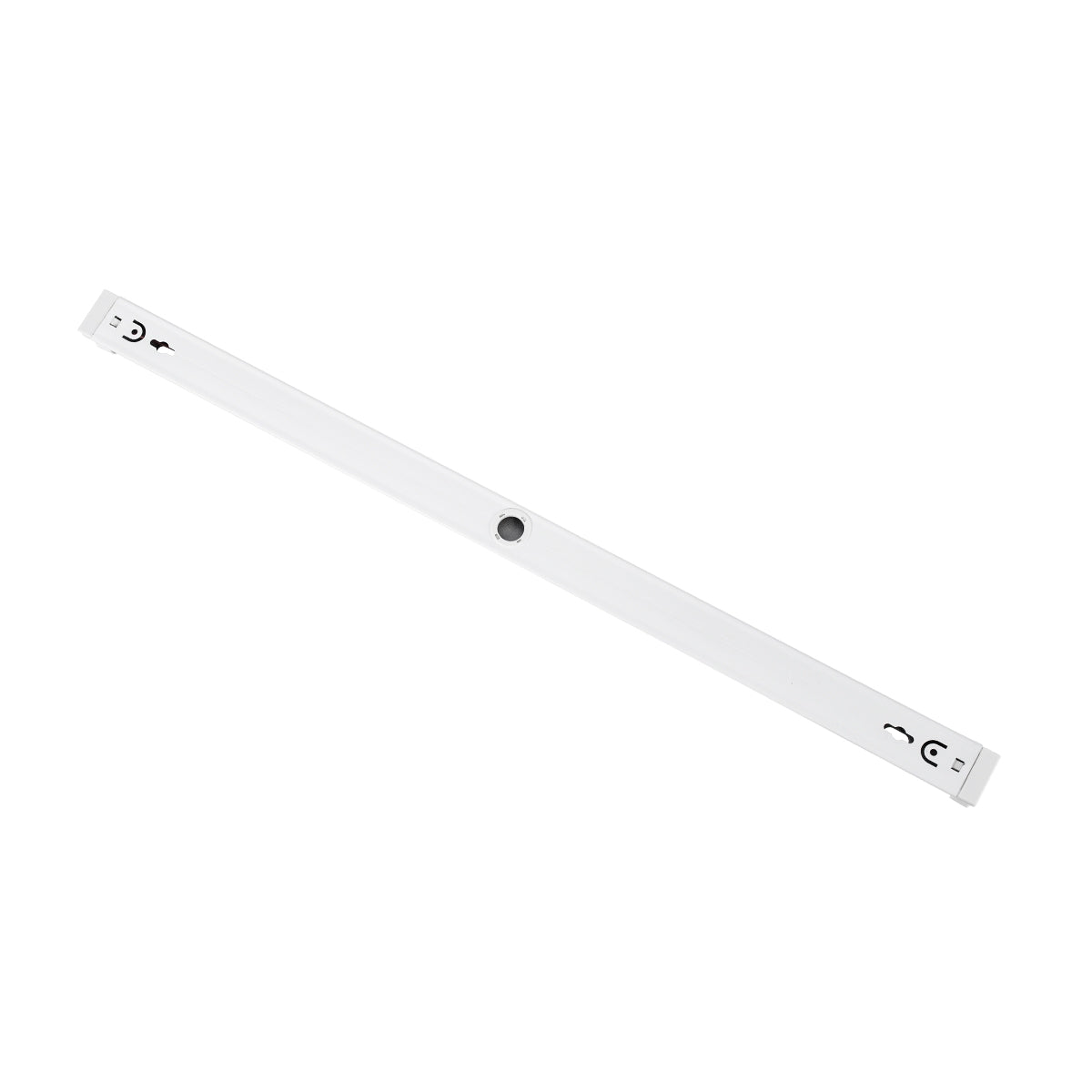 GloboStar® TUBATO 60147 Μεταλλικό Σκαφάκι για 1 x Λάμπα 60CM T8 G13 LED AC 220-240V IP20 Μ60 x Π3.4 x Υ4.3cm - 5 Χρόνια Εγγύηση - ledmania.gr