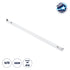 GloboStar® TUBATO 60147 Μεταλλικό Σκαφάκι για 1 x Λάμπα 60CM T8 G13 LED AC 220-240V IP20 Μ60 x Π3.4 x Υ4.3cm - 5 Χρόνια Εγγύηση - ledmania.gr