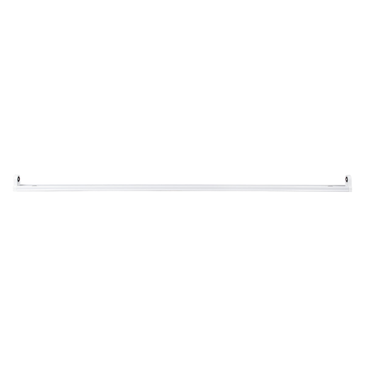 GloboStar® TUBATO 60148 Μεταλλικό Σκαφάκι για 1 x Λάμπα 90CM T8 G13 LED AC 220-240V IP20 Μ90 x Π3.4 x Υ4.3cm - 5 Χρόνια Εγγύηση - ledmania.gr