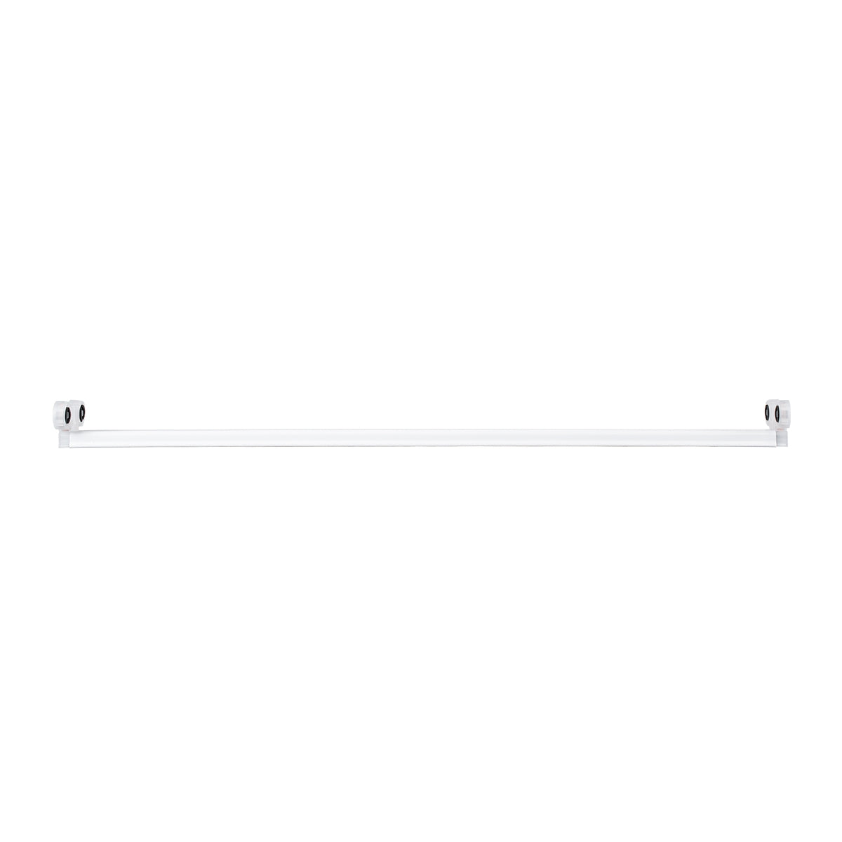 GloboStar® TUBATO 60151 Μεταλλικό Σκαφάκι για 2 x Λάμπες 60CM T8 G13 LED AC 220-240V IP20 Μ60 x Π7.2 x Υ4cm - 5 Χρόνια Εγγύηση - ledmania.gr
