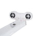 GloboStar® TUBATO 60151 Μεταλλικό Σκαφάκι για 2 x Λάμπες 60CM T8 G13 LED AC 220-240V IP20 Μ60 x Π7.2 x Υ4cm - 5 Χρόνια Εγγύηση - ledmania.gr