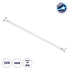 GloboStar® TUBATO 60152 Μεταλλικό Σκαφάκι για 2 x Λάμπες 90CM T8 G13 LED AC 220-240V IP20 Μ90 x Π7.2 x Υ4cm - 5 Χρόνια Εγγύηση - ledmania.gr