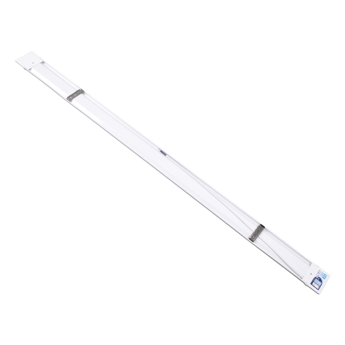 GLOBOSTAR® MEGORA 60158 Γραμμικό Βιομηχανικό Φωτιστικό Tri-Proof LED 40W 3806lm 120° AC 220-240V Αδιάβροχο IP65 Ψυχρό Λευκό 6000K - Lumileds SMD Chip - Μ120 x Π7.5 x Υ2.5cm - 2 Χρόνια Εγγύηση