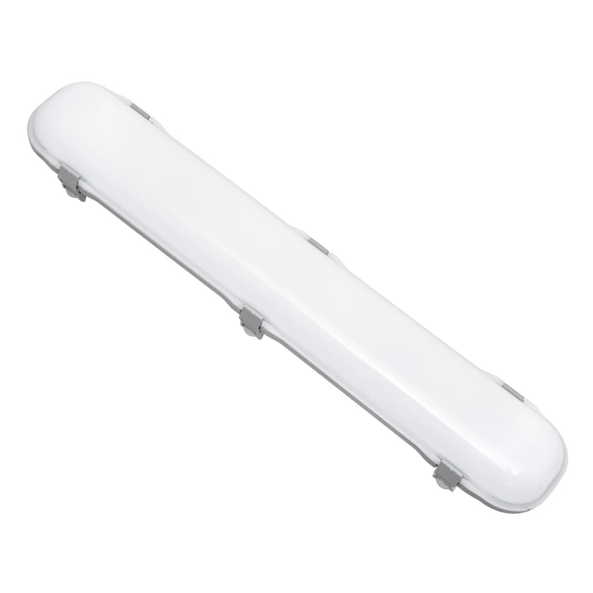 GLOBOSTAR® EMERGANO 60179 60cm Γραμμικό Βιομηχανικό Φωτιστικό Tri-Proof Τεχνολογίας Emergency με Ενσωματωμένη Μπαταρία Li-Ion 3.7V 2600mAH & Αυτονομία 3 Ώρες LED 24W 2880lm 120° AC 220-240V Αδιάβροχο IP65 Γκρι Σώμα με Γαλακτερό Κάλυμα Πλαστικό PC - Ψυχ... - ledmania.gr