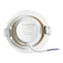 GLOBOSTAR® DE VALERA 60183 Χωνευτό Κινούμενο Downlight Σποτ LED 5W 485lm 60° AC 220-240V IP20 Φυσικό Λευκό 4500K - Bridgelux SMD Chip & TÜV SÜD Driver - Λευκό Ματ - Μ9 x Π9 x Υ4cm / Q8cm - 3 Χρόνια Εγγύηση - ledmania.gr