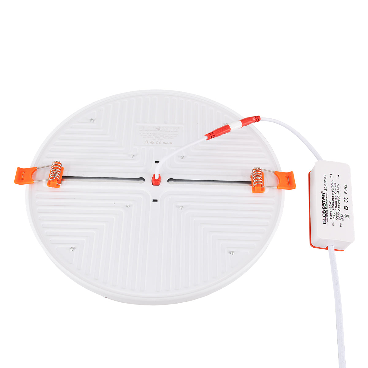 GLOBOSTAR® PANELEON 60192 Χωνευτό Panel Οροφής με Σύστημα Ρυθμιζόμενης Τρύπας Κοπής LED 33W 3492lm 180° AC 220-240V IP20 Φυσικό Λευκό 4500K - Lumileds SMD Chip & TÜV SÜD Driver - Λευκό Γαλακτερό - Μ22.2 x Π22.2 x Υ2cm / Q3.5cm έως Q20.5cm - 3 Χρόνια Εγ... - ledmania.gr