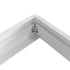 GLOBOSTAR® PANELBASE 60220 Επιτοίχιο Πλαίσιο Στήριξης Ειδικό για Πάνελ 60x60cm - Μ60 x Π60 x Υ4.5cm - ledmania.gr