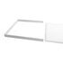 GLOBOSTAR® PANELBASE 60220 Επιτοίχιο Πλαίσιο Στήριξης Ειδικό για Πάνελ 60x60cm - Μ60 x Π60 x Υ4.5cm - ledmania.gr