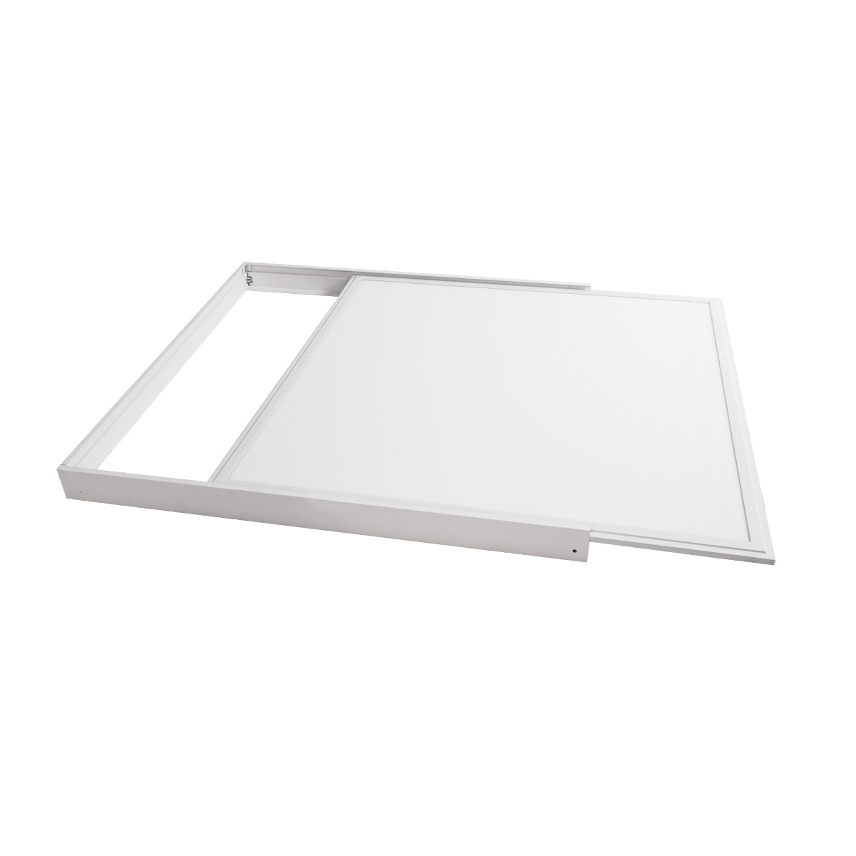 GLOBOSTAR® PANELBASE 60220 Επιτοίχιο Πλαίσιο Στήριξης Ειδικό για Πάνελ 60x60cm - Μ60 x Π60 x Υ4.5cm - ledmania.gr