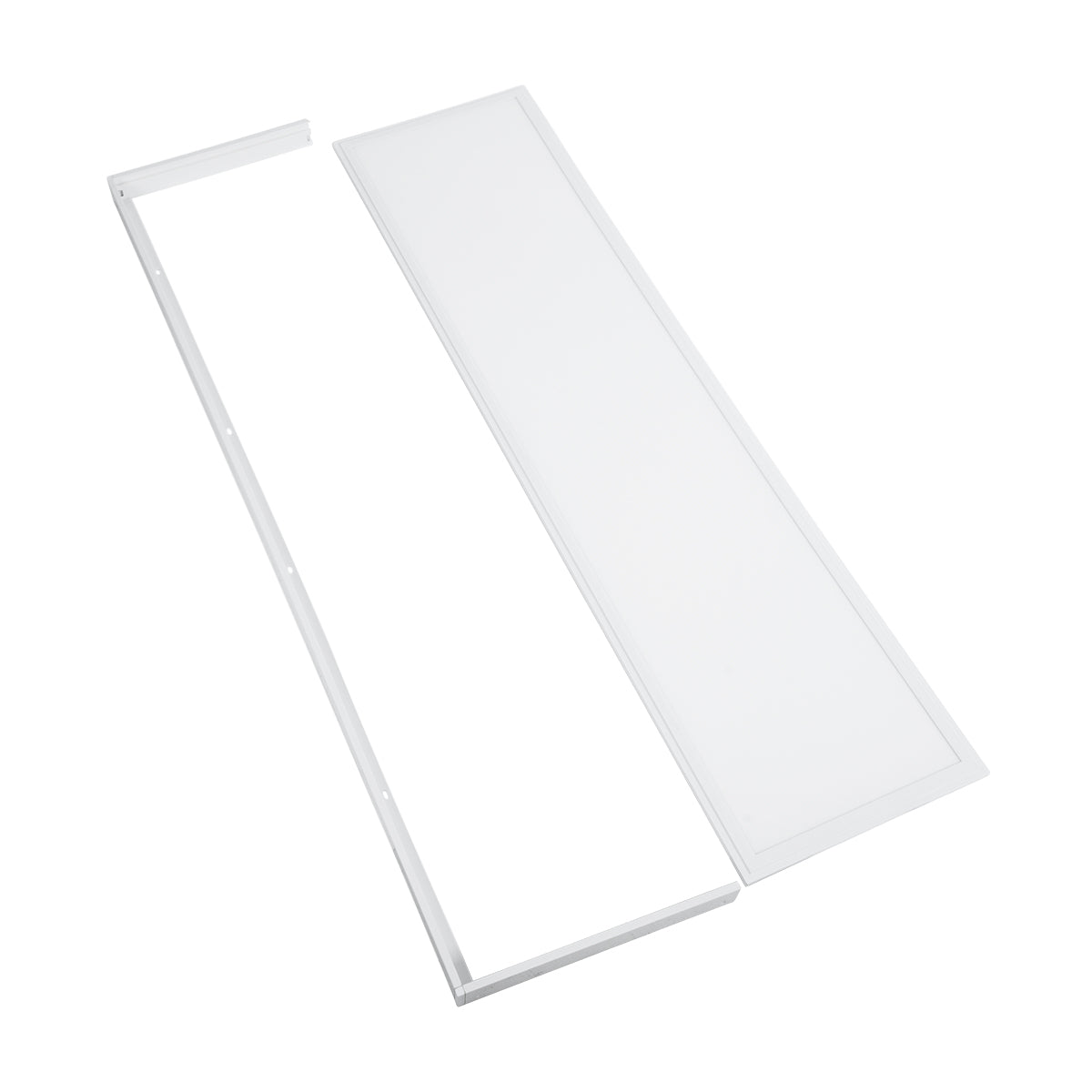 GLOBOSTAR® PANELBASE 60221 Επιτοίχιο Πλαίσιο Στήριξης Ειδικό για Πάνελ 120x30cm - Μ120 x Π30 x Υ4.4cm - ledmania.gr