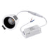 GLOBOSTAR® PLUTO-S 60246 Χωνευτό Downlight Σποτ με Honeycomb Anti Glare Reflector LED 7W 910lm 38° AC 220-240V IP20 Φυσικό Λευκό 4500K - Bridgelux COB Chip & TÜV SÜD Driver - Λευκό & Μαύρο Ματ - Μ6.4 x Π6.4 x Υ4.9cm / Q5.5cm - 5 Χρόνια Εγγύηση