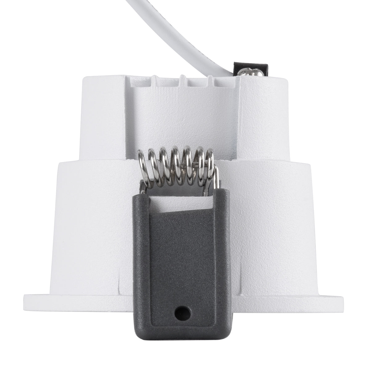 GLOBOSTAR® PLUTO-S 60249 Χωνευτό Downlight Σποτ με Honeycomb Anti Glare Reflector LED 7W 875lm 38° AC 220-240V IP20 Θερμό Λευκό 2700K - Bridgelux COB Chip & TÜV SÜD Driver - Λευκό Ματ - Μ6.4 x Π6.4 x Υ4.9cm / Q5.5cm - 5 Χρόνια Εγγύηση - ledmania.gr