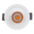 GLOBOSTAR® PLUTO-S 60249 Χωνευτό Downlight Σποτ με Honeycomb Anti Glare Reflector LED 7W 875lm 38° AC 220-240V IP20 Θερμό Λευκό 2700K - Bridgelux COB Chip & TÜV SÜD Driver - Λευκό Ματ - Μ6.4 x Π6.4 x Υ4.9cm / Q5.5cm - 5 Χρόνια Εγγύηση - ledmania.gr