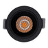 GLOBOSTAR® PLUTO-S 60251 Χωνευτό Downlight Σποτ με Honeycomb Anti Glare Reflector LED 7W 875lm 38° AC 220-240V IP20 Θερμό Λευκό 2700K - Bridgelux COB Chip & TÜV SÜD Driver - Μαύρο Ματ - Μ6.4 x Π6.4 x Υ4.9cm / Q5.5cm - 5 Χρόνια Εγγύηση - ledmania.gr
