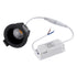 GLOBOSTAR® PLUTO-S 60251 Χωνευτό Downlight Σποτ με Honeycomb Anti Glare Reflector LED 7W 875lm 38° AC 220-240V IP20 Θερμό Λευκό 2700K - Bridgelux COB Chip & TÜV SÜD Driver - Μαύρο Ματ - Μ6.4 x Π6.4 x Υ4.9cm / Q5.5cm - 5 Χρόνια Εγγύηση - ledmania.gr