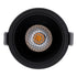 GLOBOSTAR® PLUTO-M 60257 Χωνευτό Downlight Σποτ με Honeycomb Anti Glare Reflector LED 10W 1250lm 38° AC 220-240V IP20 Θερμό Λευκό 2700K - Bridgelux COB Chip & TÜV SÜD Driver - Μαύρο Ματ - Μ8.4 x Π8.4 x Υ5.9cm / Q7.5cm - 5 Χρόνια Εγγύηση