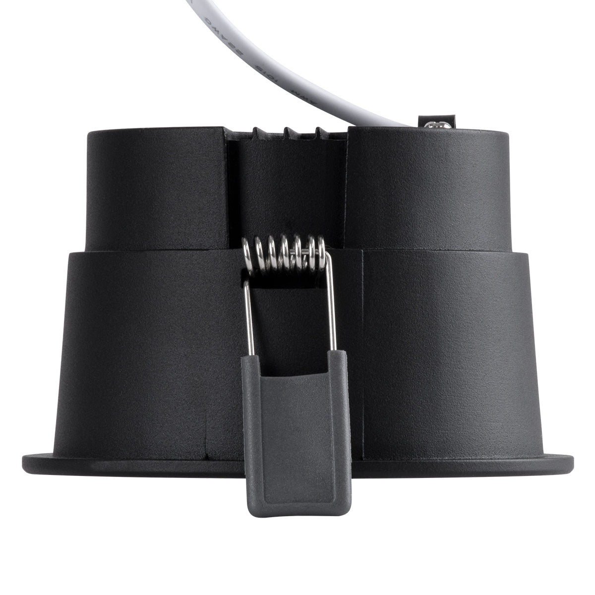 GLOBOSTAR® PLUTO-B 60263 Χωνευτό Downlight Σποτ με Honeycomb Anti Glare Reflector LED 15W 1875lm 38° AC 220-240V IP20 Θερμό Λευκό 2700K - Bridgelux COB Chip & TÜV SÜD Driver - Μαύρο Ματ - Μ10.4 x Π10.4 x Υ6.5cm / Q9.5cm - 5 Χρόνια Εγγύηση