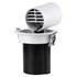 GLOBOSTAR® VIRGO-M 60306 Χωνευτό Κινούμενο Downlight Σποτ LED 12W 1560lm 36° AC 220-240V IP20 Φυσικό Λευκό 4500K - Bridgelux COB Chip & TÜV SÜD Driver - Λευκό & Μαύρο Ματ - Μ11 x Π11 x Υ11.5cm / Q9.5cm - 5 Χρόνια Εγγύηση