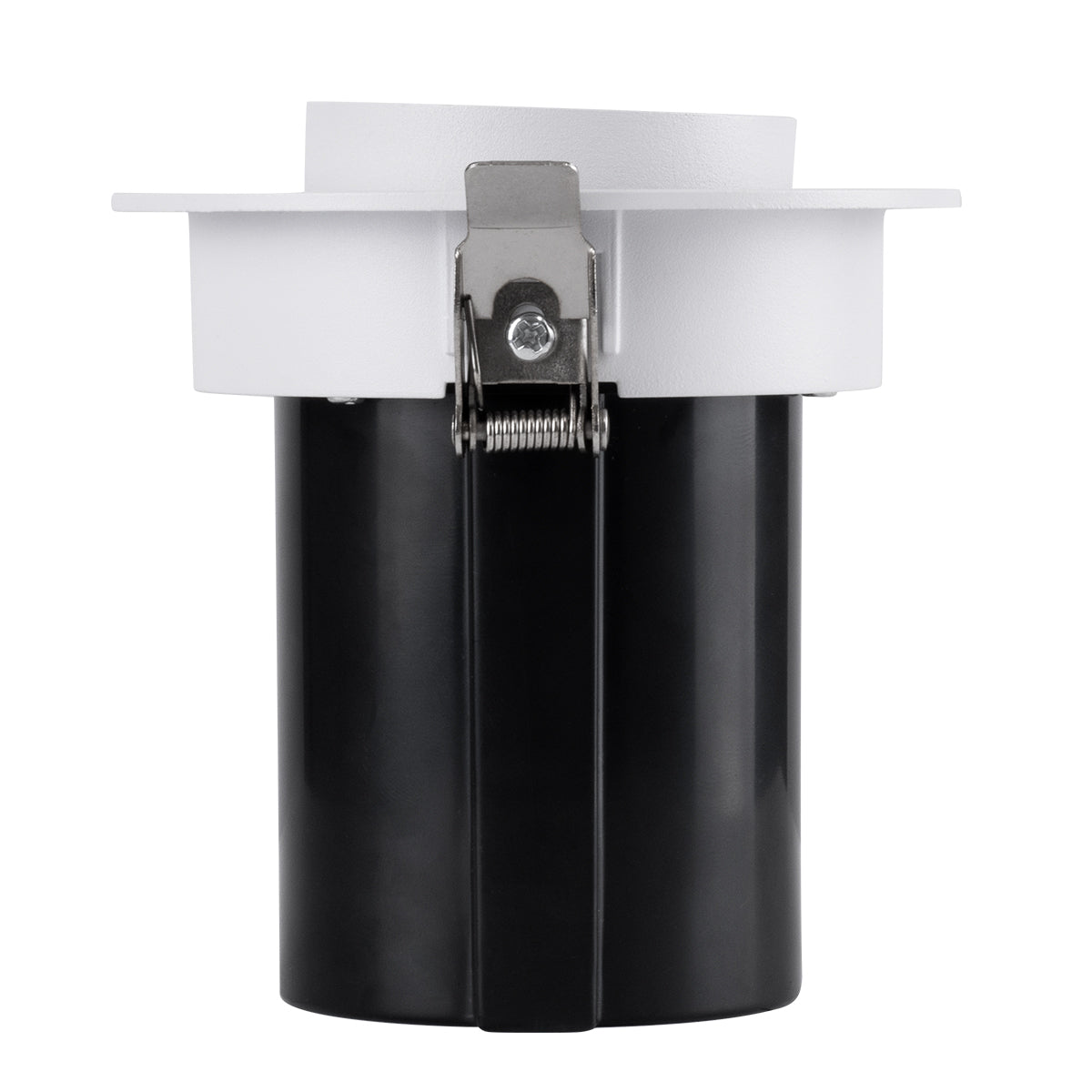 GLOBOSTAR® VIRGO-M 60306 Χωνευτό Κινούμενο Downlight Σποτ LED 12W 1560lm 36° AC 220-240V IP20 Φυσικό Λευκό 4500K - Bridgelux COB Chip & TÜV SÜD Driver - Λευκό & Μαύρο Ματ - Μ11 x Π11 x Υ11.5cm / Q9.5cm - 5 Χρόνια Εγγύηση