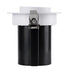 GLOBOSTAR® VIRGO-M 60306 Χωνευτό Κινούμενο Downlight Σποτ LED 12W 1560lm 36° AC 220-240V IP20 Φυσικό Λευκό 4500K - Bridgelux COB Chip & TÜV SÜD Driver - Λευκό & Μαύρο Ματ - Μ11 x Π11 x Υ11.5cm / Q9.5cm - 5 Χρόνια Εγγύηση
