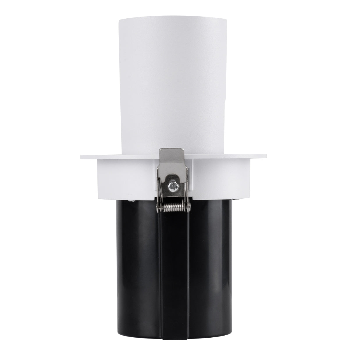 GLOBOSTAR® VIRGO-M 60306 Χωνευτό Κινούμενο Downlight Σποτ LED 12W 1560lm 36° AC 220-240V IP20 Φυσικό Λευκό 4500K - Bridgelux COB Chip & TÜV SÜD Driver - Λευκό & Μαύρο Ματ - Μ11 x Π11 x Υ11.5cm / Q9.5cm - 5 Χρόνια Εγγύηση
