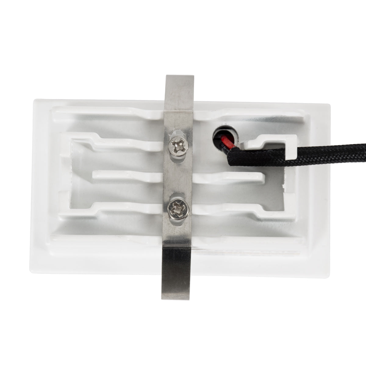 GloboStar® LUMINAR SUPERIOR 60316 Χωνευτό LED Spot Downlight TrimLess 4W 560lm 36° AC 220-240V IP20 Μ7.5 x Π4.3 x Υ4.5cm - Λευκό με Μαύρο Κάτοπτρο - Φυσικό Λευκό 4500K - Bridgelux High Lumen Chip Gen2 - TÜV Certified Driver - 5 Years Warranty - ledmania.gr