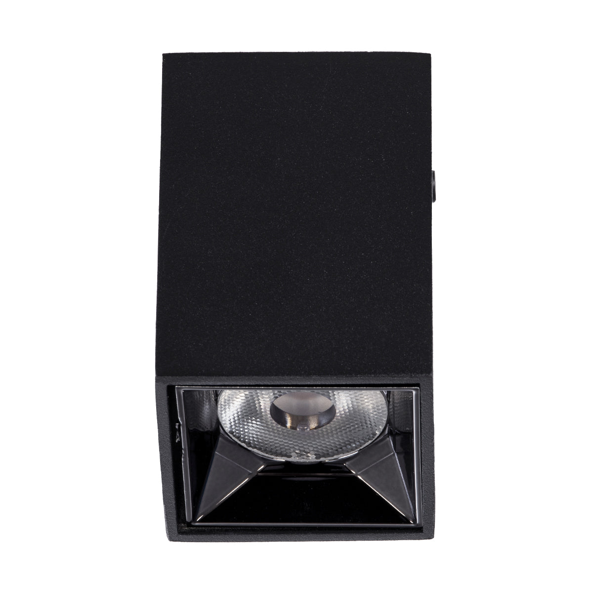 GloboStar® LUMINAR SUPERIOR 60320 Επιφανειακό LED Spot Downlight TrimLess 3W 420lm 36° AC 220-240V IP20 Μ4.2 x Π4.2 x Υ6.6cm - Μαύρο με Κάτοπτρο Χρωμίου - Φυσικό Λευκό 4500K - Bridgelux High Lumen Chip Gen2 - TÜV Certified Driver - 5 Years Warranty - ledmania.gr