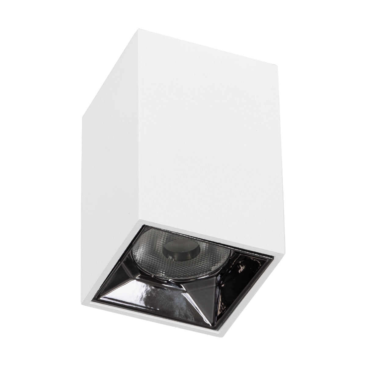 GLOBOSTAR® LUMINAR 60323 Downlight Σποτ LED 3W 405lm 36° AC 220-240V IP20 Θερμό Λευκό 2700K - Osram SMD Chip & TÜV SÜD Driver - Λευκό Ματ - Μ4.2 x Π4.2 x Υ6.6cm - 5 Χρόνια Εγγύηση