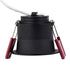 GLOBOSTAR® IP 60342 Χωνευτό Downlight Σποτ Μπάνιου LED 7W 750lm 45° AC 220-240V Αδιάβροχο IP44 Φυσικό Λευκό 4500K - Lumileds SMD Chip & TÜV SÜD Driver - Μαύρο Ματ - Μ6.6 x Π6.6 x Υ5.3cm / Q5.5cm - 5 Χρόνια Εγγύηση