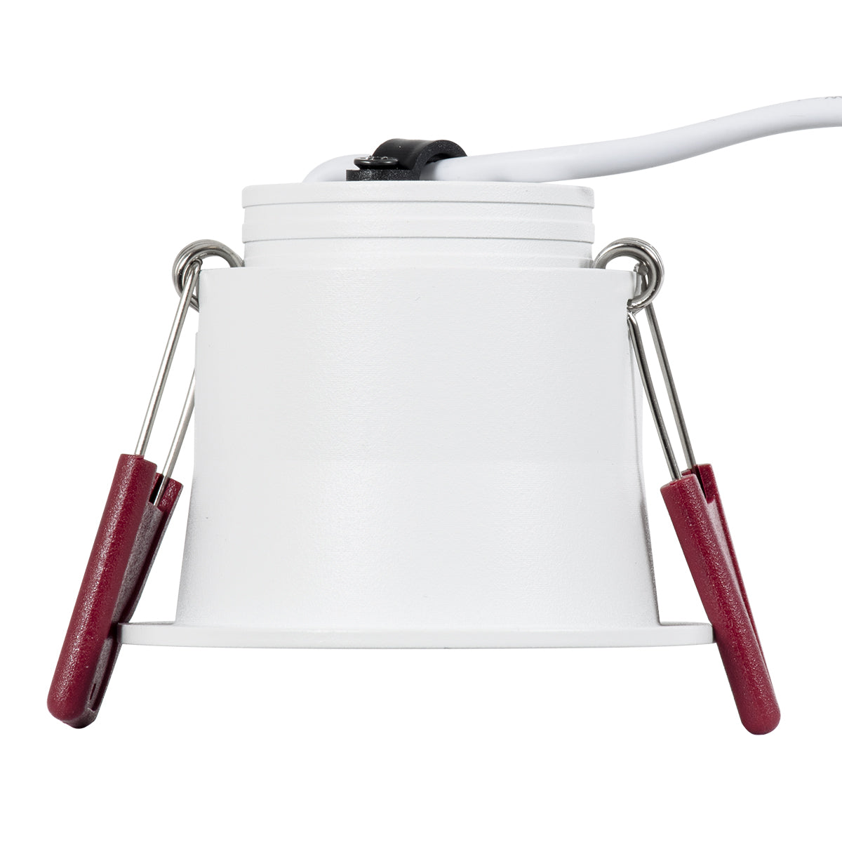 GLOBOSTAR® IP 60344 Χωνευτό Downlight Σποτ Μπάνιου LED 7W 750lm 45° AC 220-240V Αδιάβροχο IP44 Φυσικό Λευκό 4500K - Lumileds SMD Chip & TÜV SÜD Driver - Λευκό Ματ - Μ6.6 x Π6.6 x Υ5.3cm / Q5.5cm - 5 Χρόνια Εγγύηση