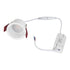 GLOBOSTAR® IP 60345 Χωνευτό Downlight Σποτ Μπάνιου LED 7W 700lm 45° AC 220-240V Αδιάβροχο IP44 Θερμό Λευκό 2700K - Lumileds SMD Chip & TÜV SÜD Driver - Λευκό Ματ - Μ6.6 x Π6.6 x Υ5.3cm / Q5.5cm - 5 Χρόνια Εγγύηση