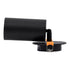 GLOBOSTAR® LEO 60350 Χωνευτό Κινούμενο Φωτιστικό Downlight Σποτ με Ντουί 1 x GU10 90° AC 220-240V IP20 - Μαύρο Ματ - Μ9 x Π9 x Υ17cm / Q7cm - ledmania.gr
