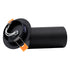 GLOBOSTAR® LEO 60350 Χωνευτό Κινούμενο Φωτιστικό Downlight Σποτ με Ντουί 1 x GU10 90° AC 220-240V IP20 - Μαύρο Ματ - Μ9 x Π9 x Υ17cm / Q7cm - ledmania.gr