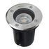 GLOBOSTAR® GIGO 60361 Χωνευτό Φωτιστικό Δαπέδου Σποτ για Λάμπα MR16 με Ντουί 1 x GU10 AC 220-240V Αδιάβροχο IP68 IK09 - Ανοξείδωτο Ατσάλι SS201 - Μ11 x Π11 x Υ11.5cm / Q10.4cm