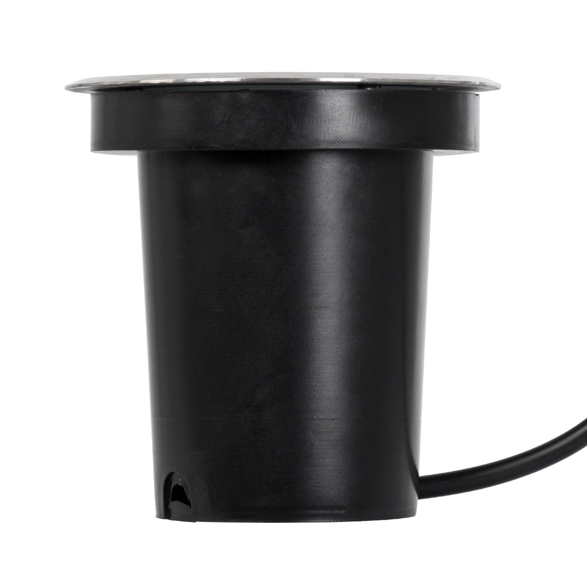 GLOBOSTAR® GIGO 60361 Χωνευτό Φωτιστικό Δαπέδου Σποτ για Λάμπα MR16 με Ντουί 1 x GU10 AC 220-240V Αδιάβροχο IP68 IK09 - Ανοξείδωτο Ατσάλι SS201 - Μ11 x Π11 x Υ11.5cm / Q10.4cm