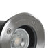 GLOBOSTAR® GIGO 60361 Χωνευτό Φωτιστικό Δαπέδου Σποτ για Λάμπα MR16 με Ντουί 1 x GU10 AC 220-240V Αδιάβροχο IP68 IK09 - Ανοξείδωτο Ατσάλι SS201 - Μ11 x Π11 x Υ11.5cm / Q10.4cm
