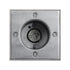 GLOBOSTAR® GIGO 60362 Χωνευτό Φωτιστικό Δαπέδου Σποτ για Λάμπα MR16 με Ντουί 1 x GU10 AC 220-240V Αδιάβροχο IP68 IK09 - Ανοξείδωτο Ατσάλι SS201 - Μ11 x Π11 x Υ11.5cm / Q10.4 x 10.4cm