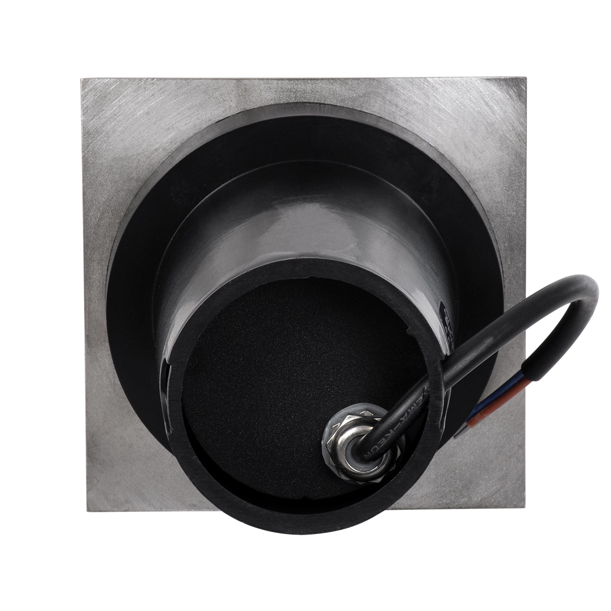 GLOBOSTAR® GIGO 60362 Χωνευτό Φωτιστικό Δαπέδου Σποτ για Λάμπα MR16 με Ντουί 1 x GU10 AC 220-240V Αδιάβροχο IP68 IK09 - Ανοξείδωτο Ατσάλι SS201 - Μ11 x Π11 x Υ11.5cm / Q10.4 x 10.4cm