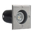 GLOBOSTAR® GIGO 60362 Χωνευτό Φωτιστικό Δαπέδου Σποτ για Λάμπα MR16 με Ντουί 1 x GU10 AC 220-240V Αδιάβροχο IP68 IK09 - Ανοξείδωτο Ατσάλι SS201 - Μ11 x Π11 x Υ11.5cm / Q10.4 x 10.4cm