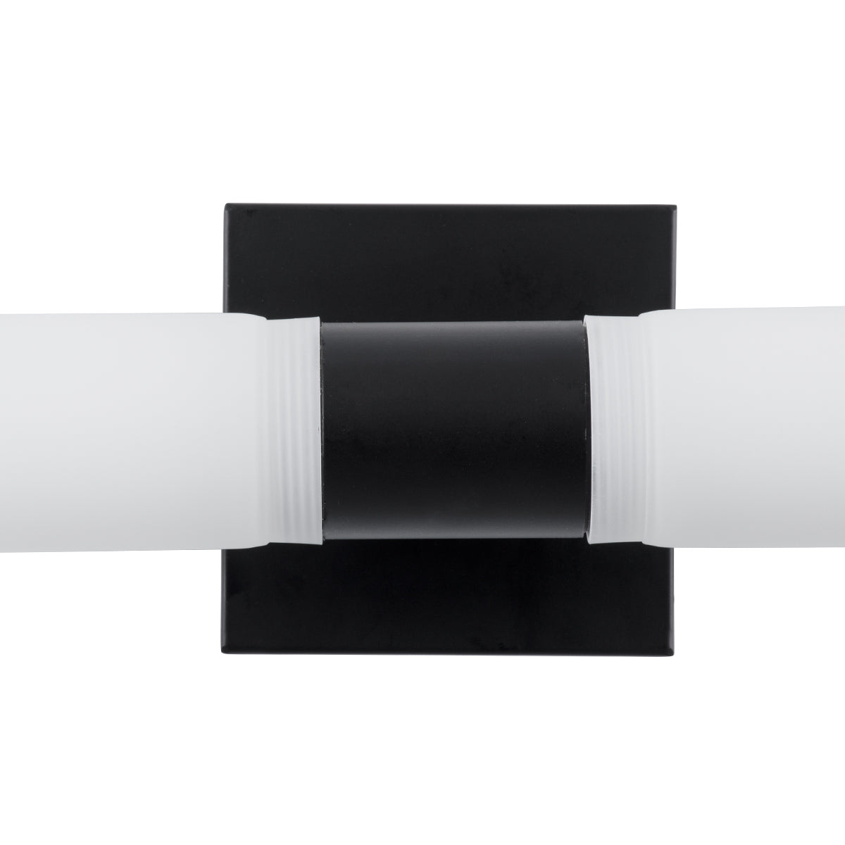 GloboStar® ANAIS 60408 Μοντέρνο Φωτιστικό Τοίχου - Απλίκα Καθρέπτη Μπάνιου - Πίνακα 2 x G9 270° AC 220-240V IP44 Μ34 x Π12 x Υ11cm - Μαύρο - 5 Χρόνια Εγγύηση - ledmania.gr