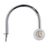 GloboStar® FLORA 60414 Μοντέρνο Φωτιστικό Τοίχου - Απλίκα Καθρέπτη Μπάνιου - Πίνακα 2 x G9 270° AC 220-240V IP44 Μ31 x Π13 x Υ12cm - Χρώμιο Νίκελ - 5 Χρόνια Εγγύηση - ledmania.gr