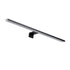 GLOBOSTAR® NINA 60420 Μοντέρνο Φωτιστικό Τοίχου - Απλίκα Καθρέπτη Μπάνιου LED 12W 1400lm 120° AC 220-240V IP44 Φυσικό Λευκό 4500K - Lumileds SMD Chip & TÜV SÜD Driver - Μαύρο Ματ - Μ60 x Π10.5 x Υ4cm - 3 Χρόνια Εγγύηση - ledmania.gr