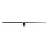GLOBOSTAR® NINA 60420 Μοντέρνο Φωτιστικό Τοίχου - Απλίκα Καθρέπτη Μπάνιου LED 12W 1400lm 120° AC 220-240V IP44 Φυσικό Λευκό 4500K - Lumileds SMD Chip & TÜV SÜD Driver - Μαύρο Ματ - Μ60 x Π10.5 x Υ4cm - 3 Χρόνια Εγγύηση - ledmania.gr