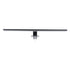 GLOBOSTAR® NINA 60420 Μοντέρνο Φωτιστικό Τοίχου - Απλίκα Καθρέπτη Μπάνιου LED 12W 1400lm 120° AC 220-240V IP44 Φυσικό Λευκό 4500K - Lumileds SMD Chip & TÜV SÜD Driver - Μαύρο Ματ - Μ60 x Π10.5 x Υ4cm - 3 Χρόνια Εγγύηση - ledmania.gr
