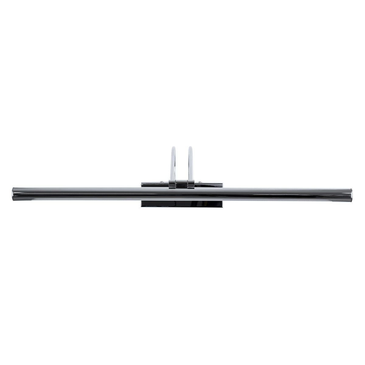 GloboStar® LAURA 60426 Μοντέρνο Φωτιστικό Τοίχου - Απλίκα Καθρέπτη Μπάνιου - Πίνακα LED 12W 1400lm 120° AC 220-240V IP44 Μ60 x Π27 x Υ13cm - Φυσικό Λευκό 4500K - Χρώμιο Νίκελ - 3 Χρόνια Εγγύηση - ledmania.gr