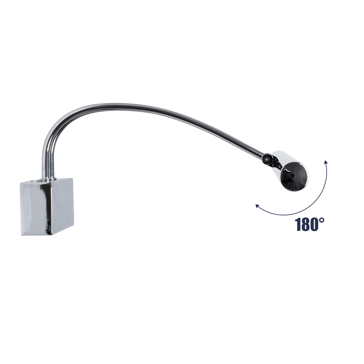 GloboStar® LAURA 60426 Μοντέρνο Φωτιστικό Τοίχου - Απλίκα Καθρέπτη Μπάνιου - Πίνακα LED 12W 1400lm 120° AC 220-240V IP44 Μ60 x Π27 x Υ13cm - Φυσικό Λευκό 4500K - Χρώμιο Νίκελ - 3 Χρόνια Εγγύηση - ledmania.gr